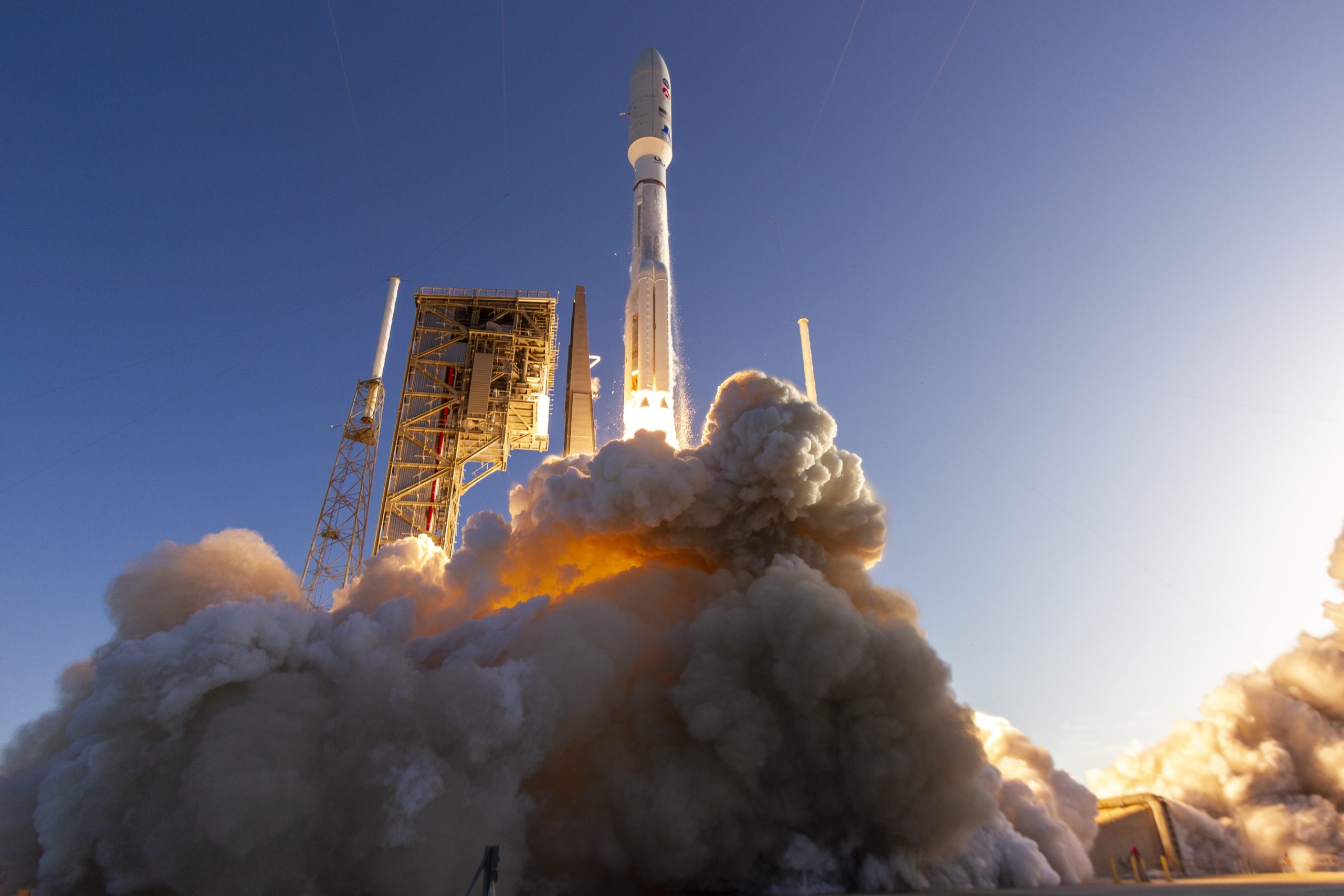 Rocket Laden With Valley Components Lifts Off