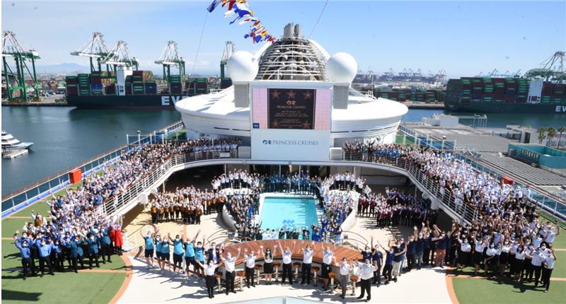 Princess Ship Resumes Cruising from L.A. Port